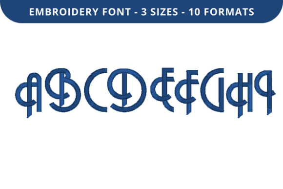 Anders Font a to I: A Stylish Addition for Seasonal Embroidery