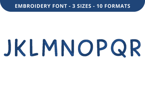 Cloudbird Font J to R: A Premium Embroidery Choice