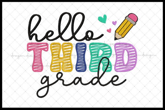 Hello Third Grade: A Charming Addition to Your Craft Fair