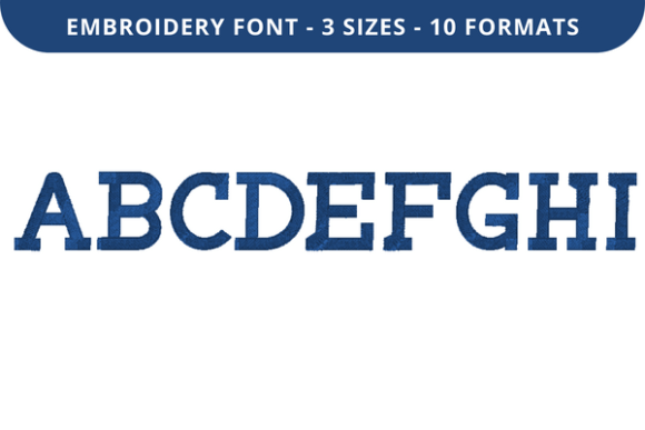 In Side Font a to I: A Stylish Embroidery Choice
