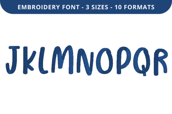 Lightness Font J to R: A Premium Embroidery Choice