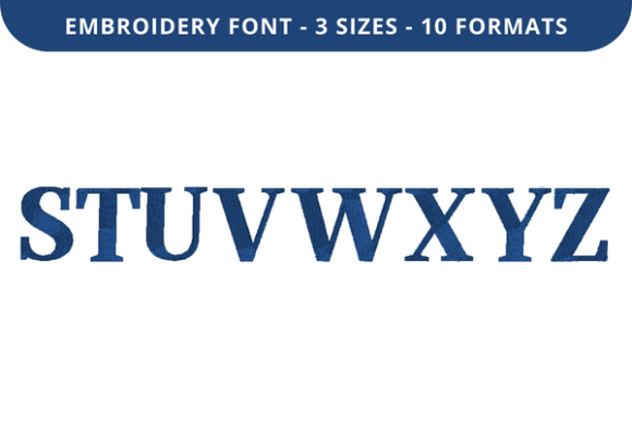 Little Horse Font S to Z: A Charming Embroidery Choice