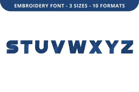 Pure Block Font S to Z: A Stylish Addition