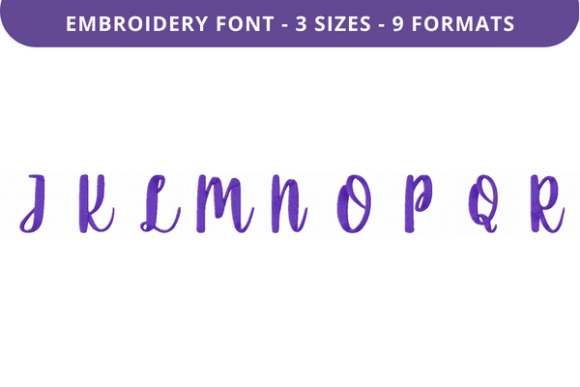 Review: Autumn Mornings Font Uppercase J to R