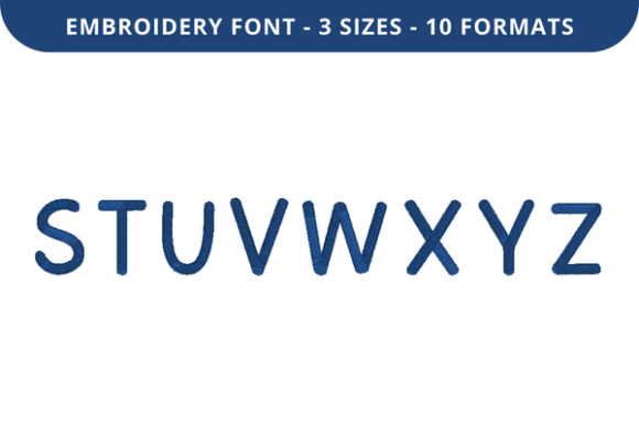 Review: Cloudbird Font S to Z for Holiday Embroidery