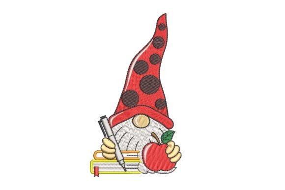 Teacher Gnome: A Charming Addition to Your Embroidery Projects